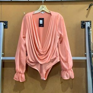 Brand New Draped Bodysuit